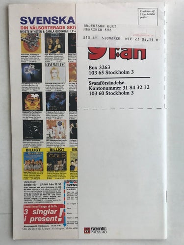 91:an - 1982: 23 VF-NM
