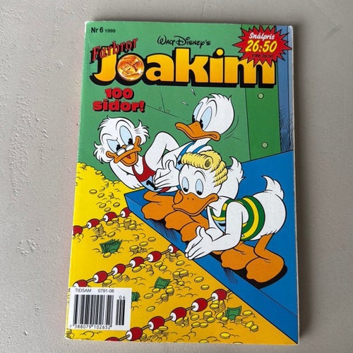 Kalle Anka Farbror Joakim och Björnligan serietidningar