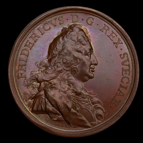 Fredrik I - Återkomsten från resan till Hessen 1731 - PRAKTEXEMPLAR