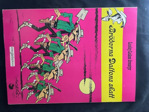 Bröderna Daltons skatt Lucky Lukes äventyr 1980 1:a upplaga