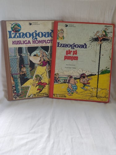 Iznogoud går på pumpen & Iznogouds kusliga komplotter, Goscinny, Tabary, 1978
