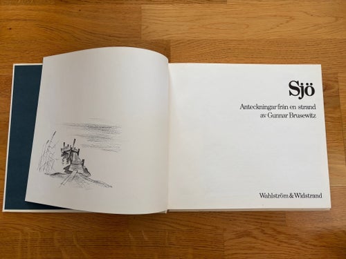 Sjö Anteckningar från en strand av Gunnar Brusewitz 1972