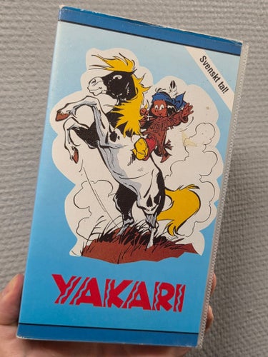 Yakari (1983) VHS svenskt tal