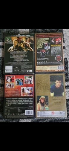 4 filmer: The Girl Who Played with Fire, Pulp Fiction, The Karate Kid, Revenge
