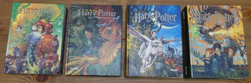 Harry Potter - J.K. Rowling Del 1-4