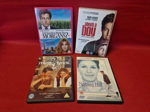 HUGH GRANT - DID YOU HEAR... / ABOUT A BOY / MUSIC AND LYRICS / NOTTING HILL DVD