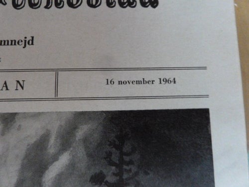 GRÖNKÖPINGS VECKOBLAD, 1964 NOVEMBER 16, TIDNING