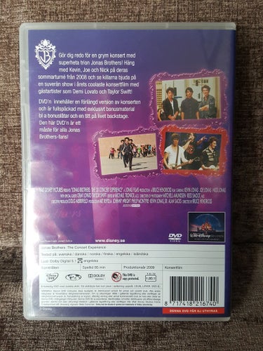 Jonas Brothers - The concert experience - Extended movie - DVD