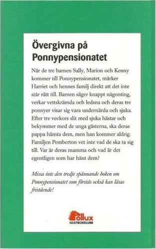 Övergivna på Ponnypensionatet - Christine Pullein-Thompson