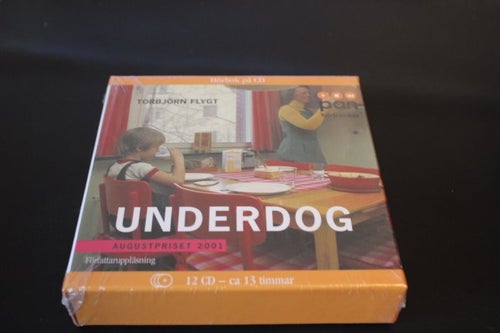 CD-bok: Underdog - Torbjörn Flygt (NY, INPLASTAD!)