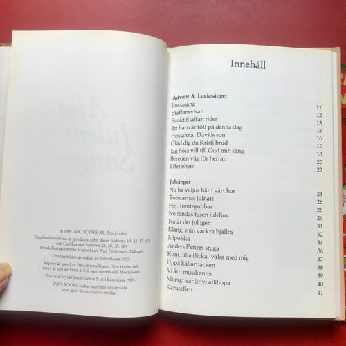 JULENS ALLA SÅNGER + DANS KRING JULGRANEN med CD