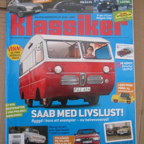 Klassiker - Bilar & Motorcyklar 1945-1989 Nr:5-2009
