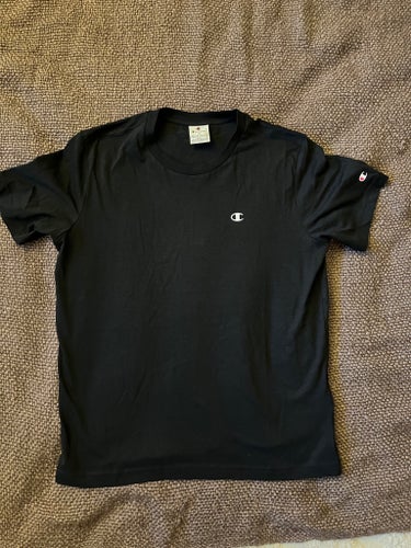 Champion svart t-shirt, storlek M