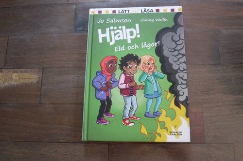 Hjälp Eld och lågor, lätt att läsa