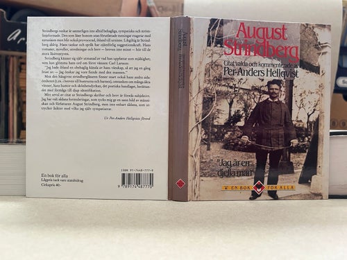 Jag är en djefla man Citat valda och kommenterade av August Strindberg