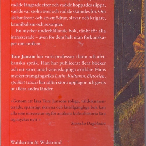 Romarinnor och Romare: Livet i antiken av Tore Janson
