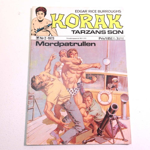 Korak : Tarzans son - 1973 - NR 2 - Mordpatrullen