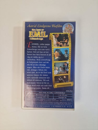 VHS - Nya hyss av Emil i Lönneberga