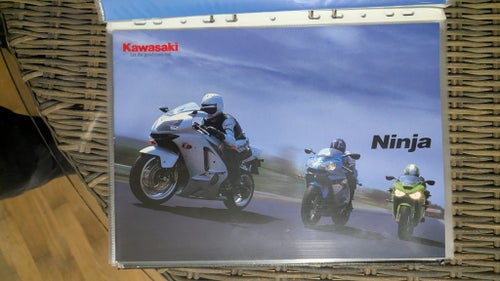 Kawasaki Ninja Zx 12 ZX9 ZX6 broschyr