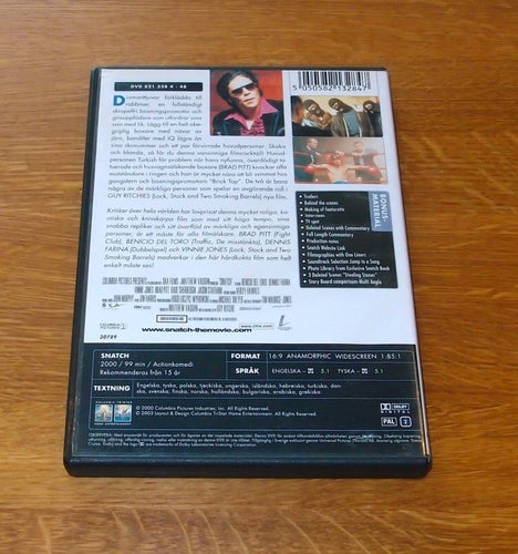 Snatch (2000) - DVD - SVENSK TEXT - SPECIAL EDITION