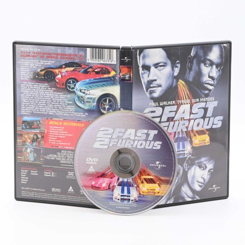 2 Fast 2 Furious Svensk Text DVD