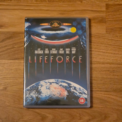 SPEGELBLANK SKIVA PERFEKT SKICK Lifeforce (DVD) region 2