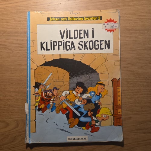 Vilden i Klippiga Skogen av Peyo, 1973