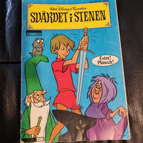 Svärdet i Stenen - Walt Disneys Klassiker - Nr 1 - 1976