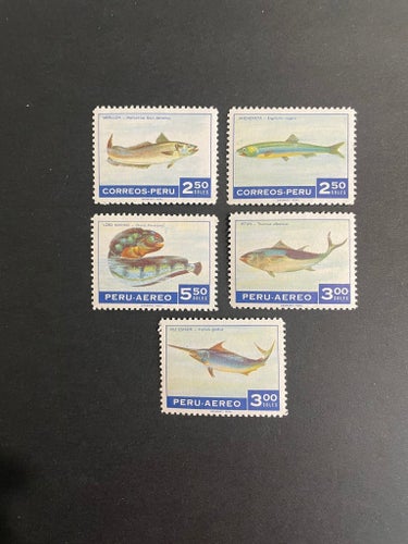 PERU 1970 - Fiskar