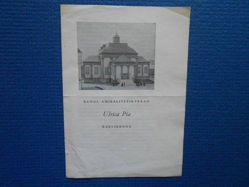 Kungl. Amiralitetskyrkan Ulrica Pia Karlskrona