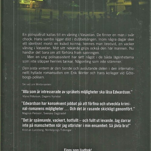 EDWARDSON, ÅKE: Den sista vintern