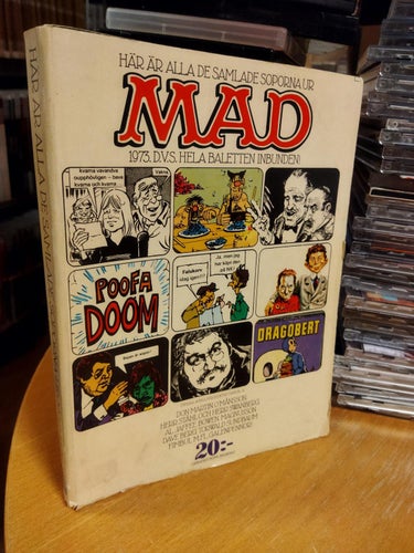 Mad 1973 Inbundna årgång. Very Good plus