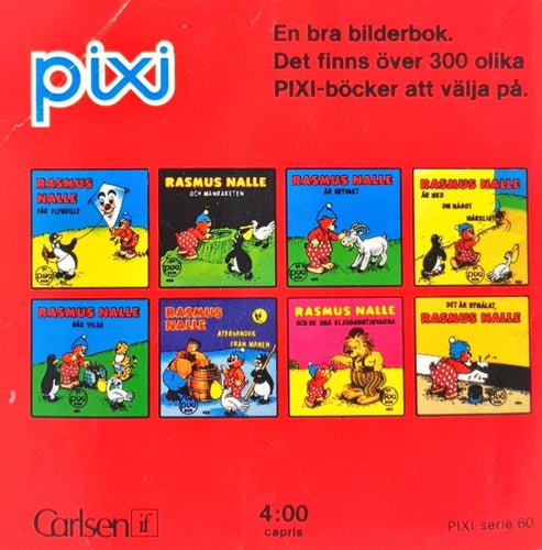 Rasmus Nalle Det är nymålat nr 464 pixi - Fri Frakt nr 4