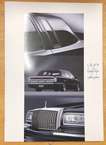 Försäljningsbroschyr Lincoln Tow Car 1995