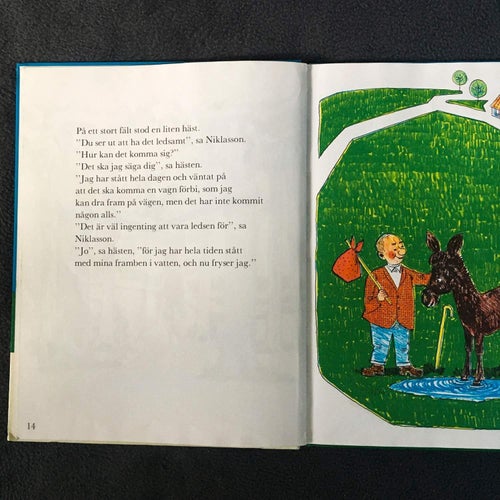 Niklasson - Jorgen/Jörgen Clevin / Retro/Rare/Barnbok/Nostalgi/Kult/60-tal/70-ta