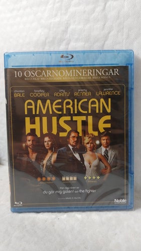 American Hustle Blu-ray Oöppnad & Inplastad