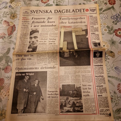 Svenska Dagbladet Söndagen den 20 Januari 1974