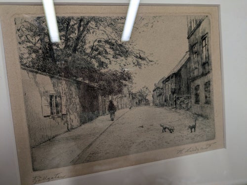 Etsning av Herman Lindquist