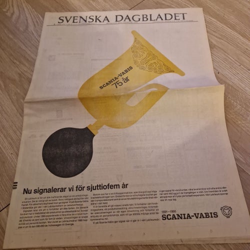 Svenska Dagbladet 3 Januari 1966