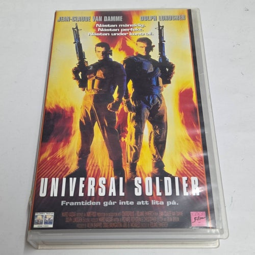 Universal Soldier VHS film hyr