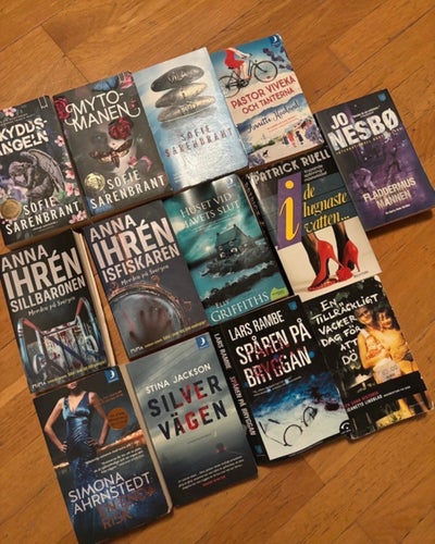Bokpaket deckare / thriller