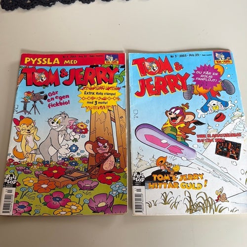 Tom & Jerry nr 1 och 3, 2003
