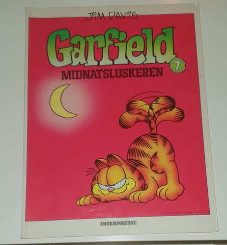 Garfield Midnatsluskeren av Jim Davis, 1978
