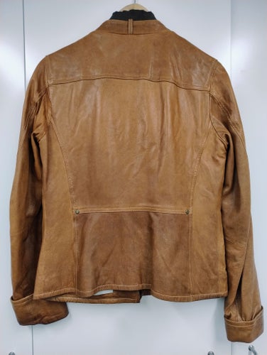 Läder jacka dam stl S/M