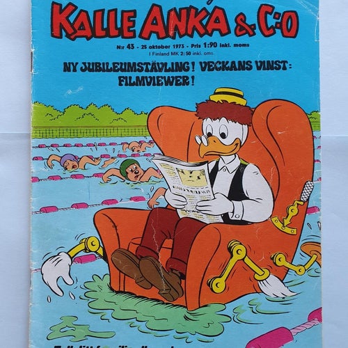 Kalle Anka & Co nr 43 från 1973
