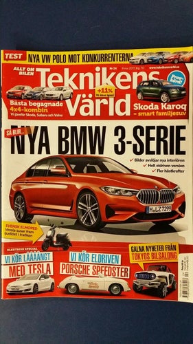 Teknikens Värld nr 24 2017: Subaru Levorg, Volvo V60 CC, Skoda Octavia Scout