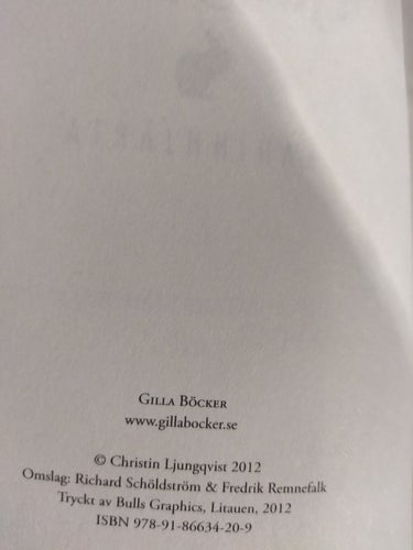 Kaninhjärta - Christin Ljungqvist. Bok. Very Fine plus, BM