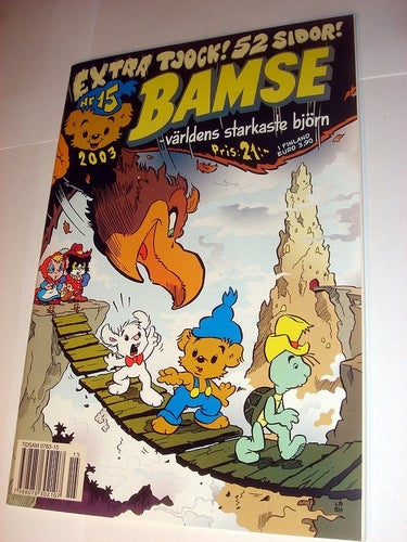 BAMSE 2003 15 (svensk) NY OLÄST EXTRATJOCKT