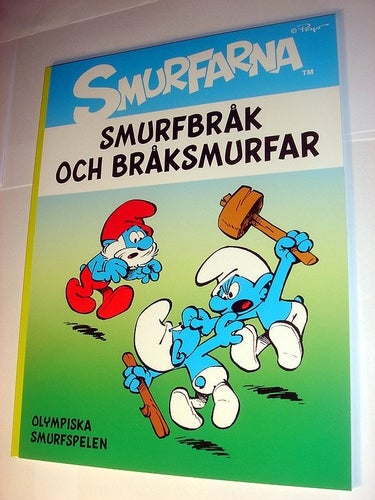 SMURFARNA ALBUM Nr 7 Smurfbråk och bråksmurfar 2013 NY