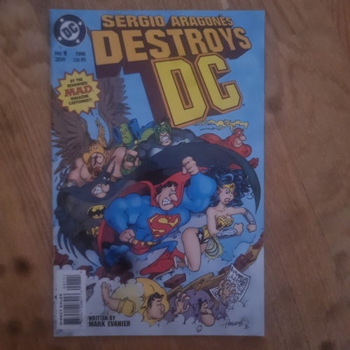 Sergio Aragonés Destroys DC, Mark Evanier, 1996